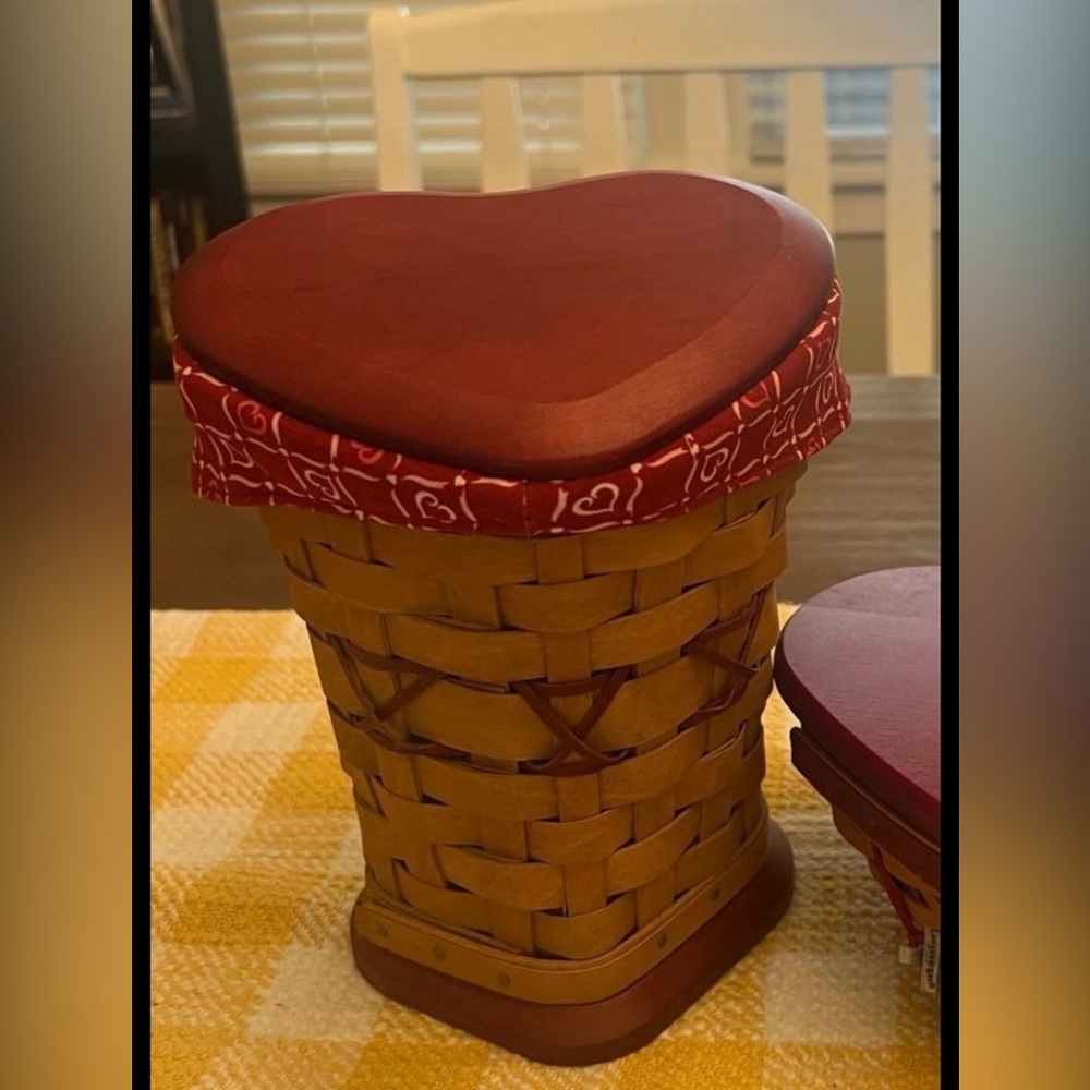 Longaberger Sweetheart Basket Limited Edition